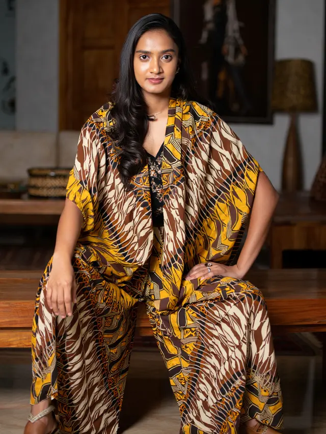 Model Batik Wanita Jumpsuit