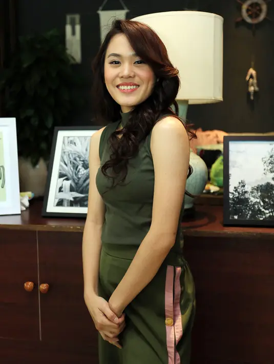 Nominator Pemeran Utama Wanita Terpuji Kategori Film di Festival Film Bandung 2017 itu ingin menampilkan sesuatu yang berbeda dalam karyanya kali ini. Begitu juga dengan karya baru yang dinyanyikan oleh Rizky Febian. (Deki Prayoga/Bintang.com)