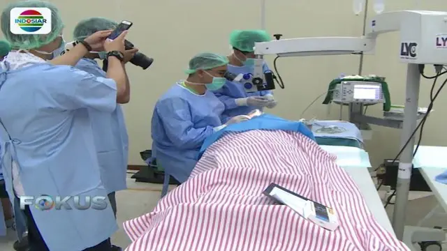 Sambut Hari Oeang ke-71, Kanwil Dirjen Pajak Gelar Operasi Katarak Gratis