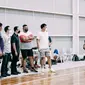 Suasana latihan tim basket Dewa United (Ist)