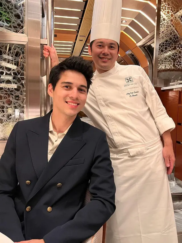 Luna Maya dan Maxime Bouttier liburan (Instagram/bouttier_maxime)