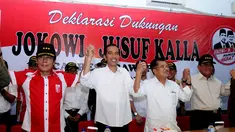 Ketua Umum PKPI Sutiyoso memutuskan dukung pasangan Joko Widodo-Jusuf Kalla, Menteng, Jakarta Pusat, Kamis (22/5/2014) (Liputan6.com/Andrian M Tunay).