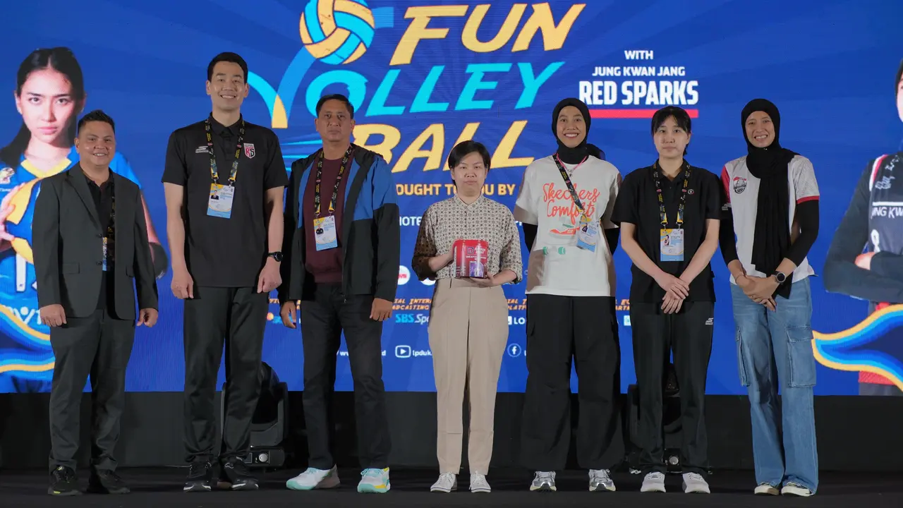 Nippon Paint Indonesia Semarakkan Fun Volleyball: Red Sparks vs Indonesia All-Star