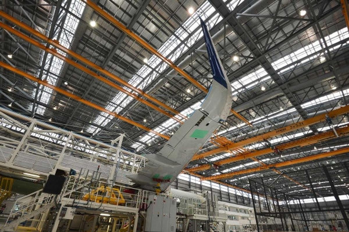 Intip dapur perakitan Airbus pertama di Amerika Serikat