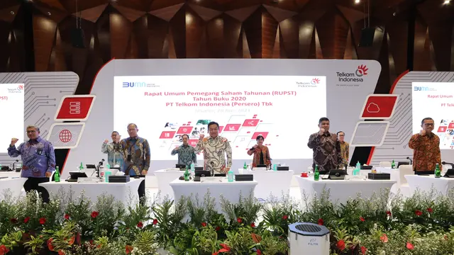 RUPTS Telkom 2020: Meningkat 9 Persen Telkom Bagikan Dividen Rp 16,64 Triliun