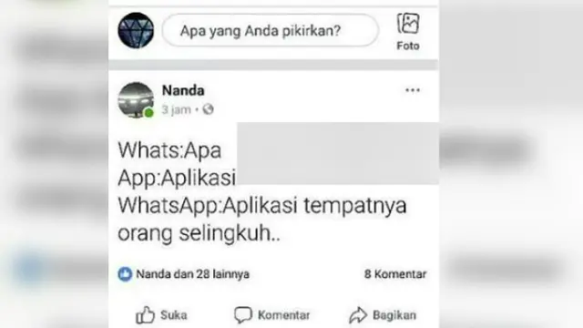 Warganet zaman now mengolah terjemahan kata semau mereka dan membuat kita mengernyitkan kening.