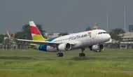 PT Pelita Air Service (PAS) masuk ke segmen penerbangan komersial berjadwal (regular flight) dengan mendatang dua pesawat Airbus A320. (Dok Pertamina)