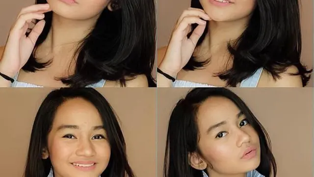 Potret transformasi Davina Shafa. (Sumber: Instagram/monaratuliu)