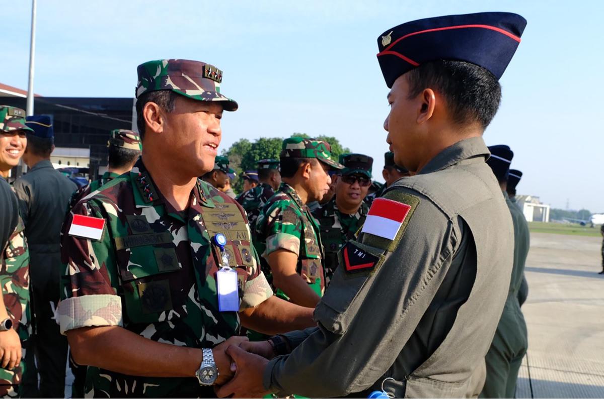 FOTO: Indonesia Tambah Kekuatan Udara untuk Misi Kemanusiaan di Gaza