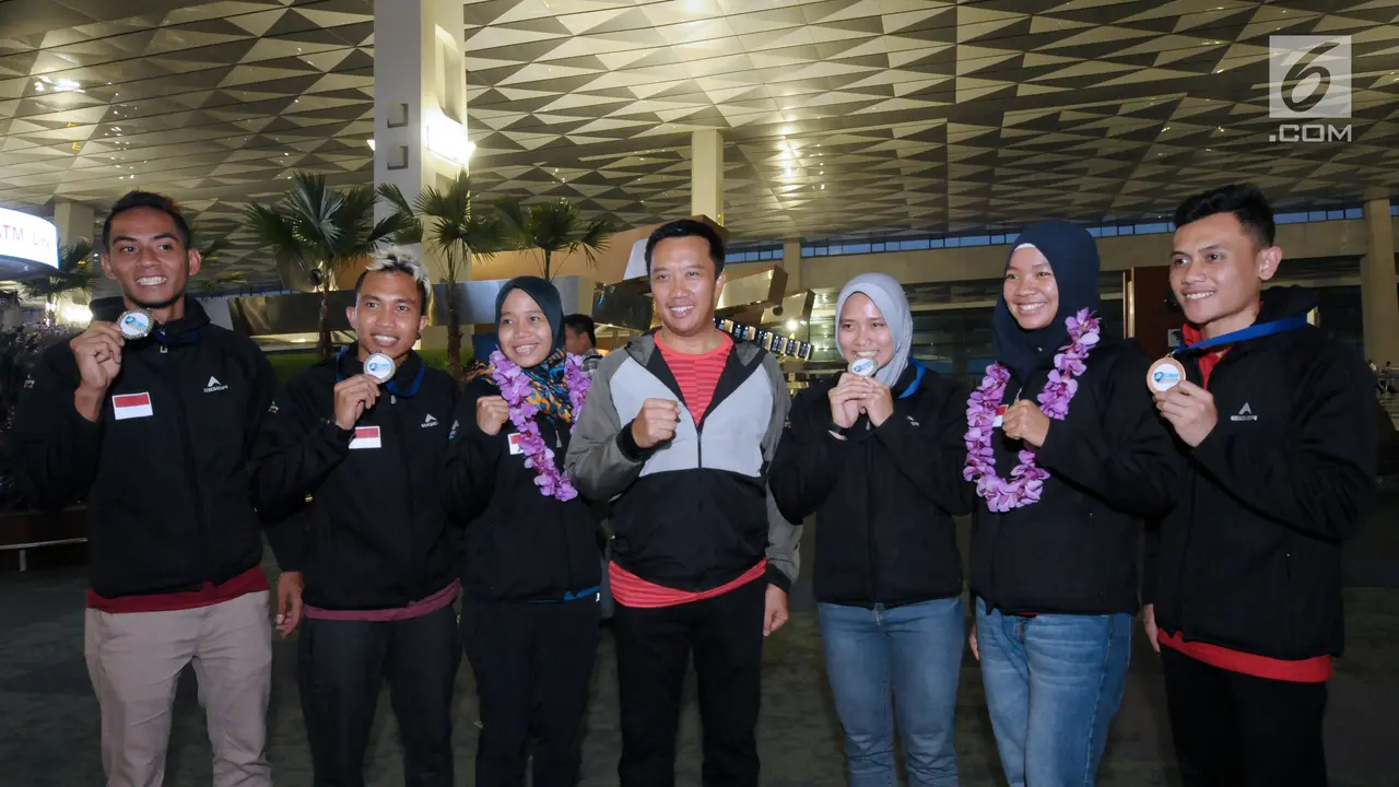 Raih Emas di IFSC World Cup, Timnas Sport Climbing Indonesia Disambut Menpora