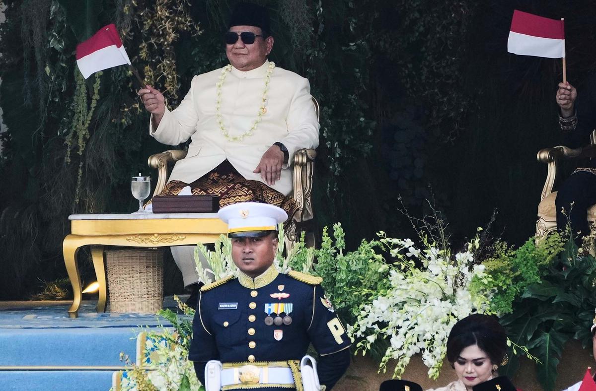 FOTO: Untuk Pertama Kalinya, Presiden Prabowo Pimpin Upacara Detik-Detik Proklamasi di Istana Merdeka
