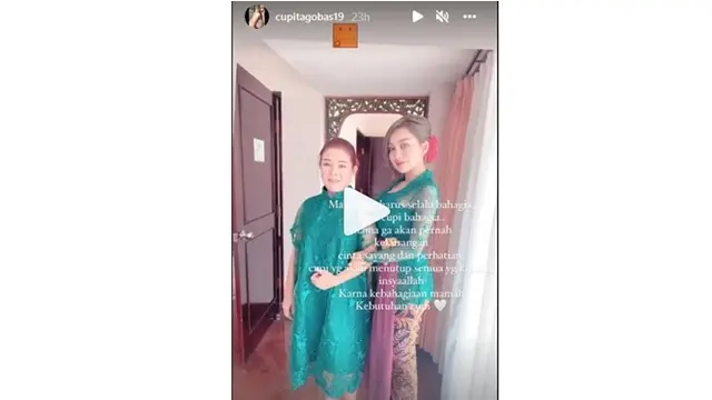 6 Momen Lamaran Cupi Cupita dan Bintang Bagus, Tampil Memesona Pakai Kebaya