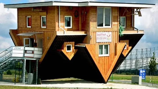 Potret 6 Rumah dengan Bentuk Terunik di Dunia, Ada yang Bentuk Sepatu