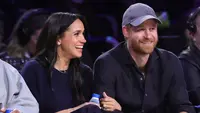 Meghan Markle Nonton Pertandingan NBA dengan Gaya Kasual, Cincin Berliannya Nggak Santai