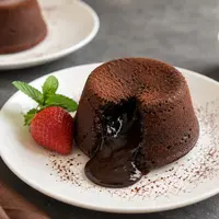 Resep Lava Cake Tanpa Oven / AI Generated