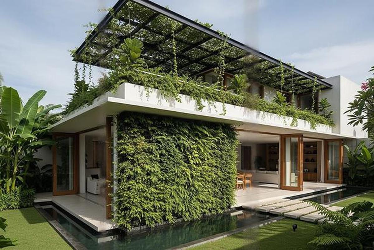 12 Desain Rumah Minimalis Sejuk Nyaman Tanpa AC di Iklim Tropis, Anti Gerah &amp; Hemat Listrik