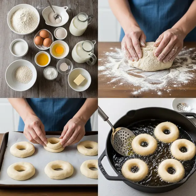 Cara Membuat Donat Tanpa Ulen