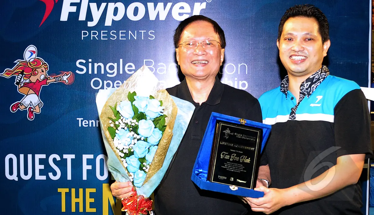 Tan Joe Hok Raih Penghargaan Lifetime Achievement Foto
