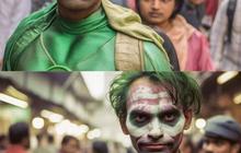 Kocak, Foto AI Ini Gambarkan Kostum Superman hingga Batman versi Low Budget