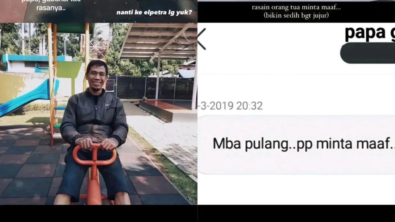 Ceritakan Momen Manis saat Ayahnya Sering Minta Maaf