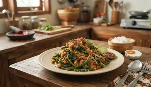 Resep Kulupan Sayur dengan Sambal Kelapa yang Lezat dan Mudah Dibuat