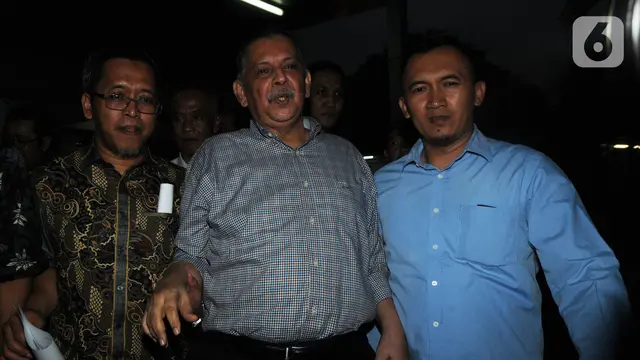 Ekspresi Sofyan Basir Saat Keluar dari Rutan KPK