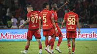 Persija Jakarta meraih kemenangan 4-0 atas Persis Solo pada laga pekan ke-30 BRI Super League musim ini di Stadion Utama Gelora Bung Karno (SUGBK), Jakarta, Senin (27/04/2026) malam WIB. (Bola.com/Abdul Aziz)