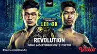 Link Live Streaming One Championship Revolution di Vidio, Jumat 24 September 2021. (Sumber : dok. vidio.com)