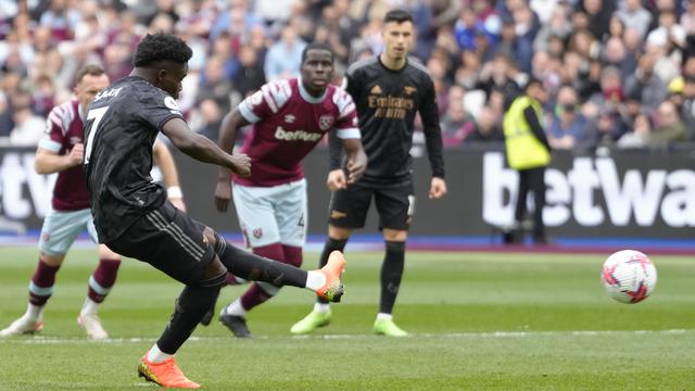 Bukayo Saka Gagal Penalti, Arsenal Ditahan Imbang West Ham di Liga Inggris