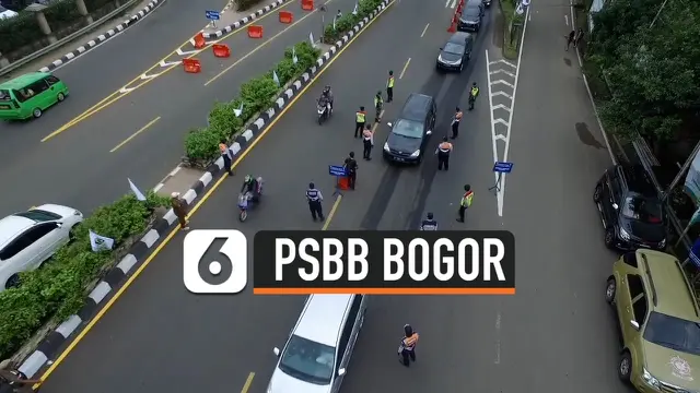 VIDEO: Razia PSBB Puncak, Lebih dari 40 Kendaraan Melanggar Protokol Kesehatan