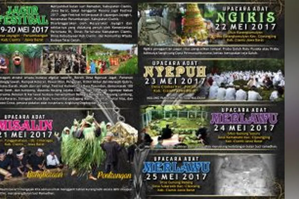 Festival Adat Terbesar di Ciamis Siap Digelar Jelang Ramadan