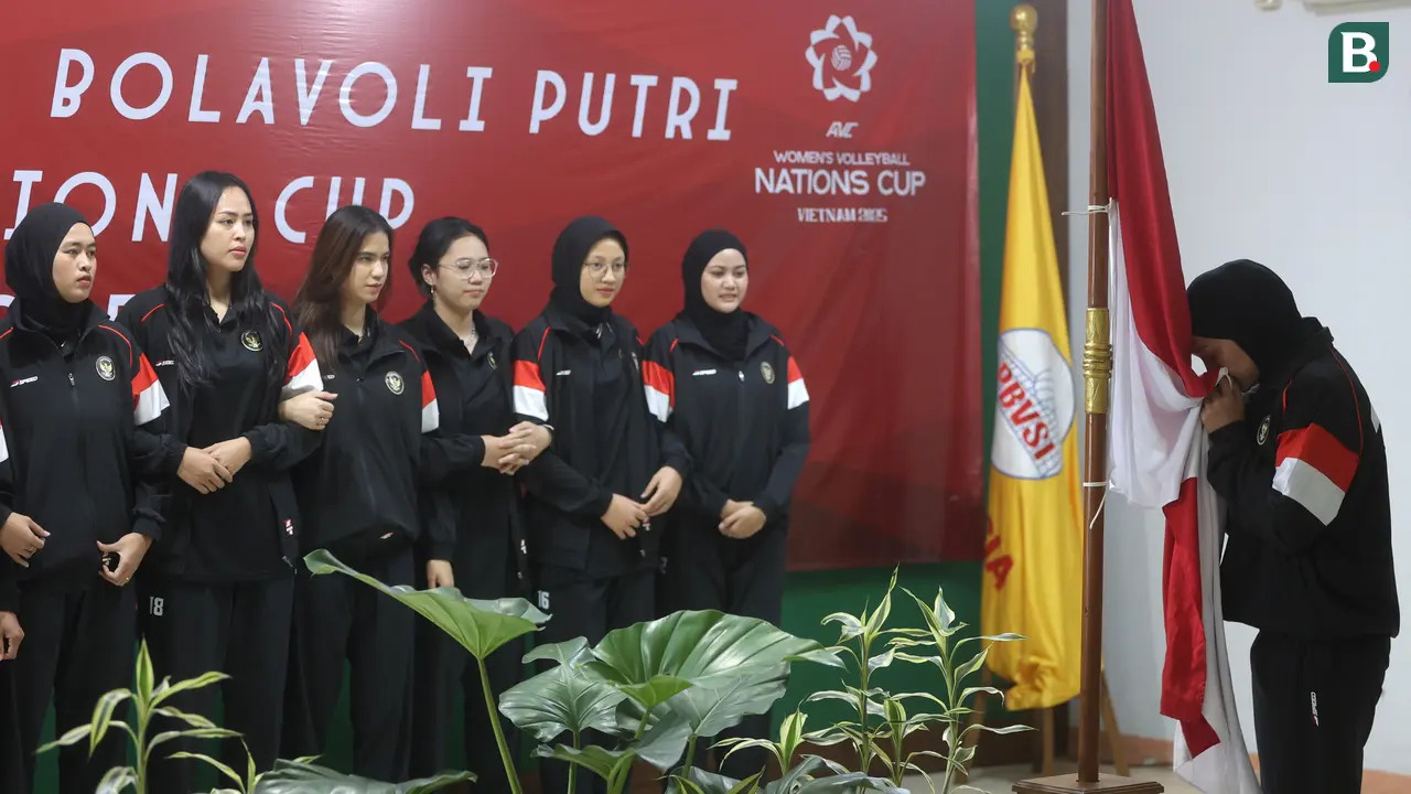 Pelepasan Timnas Voli Putri Indonesia