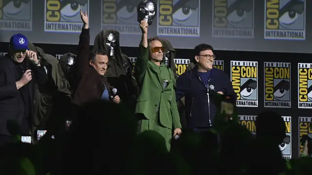 Robert Downey Jr jadi Doctor Doom. (Richard Shotwell/Invision/AP)