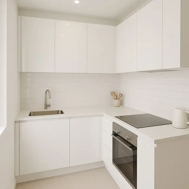 Desain Dapur Minimalis Ukuran 2x3 Bentuk L