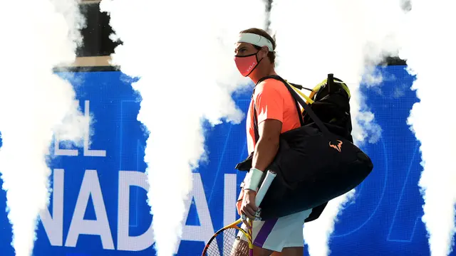 FOTO: Batal Tampil di Partai Pertama ATP Cup, Rafael Nadal Berharap Bisa Pulih sebelum Australia Open Dimulai
