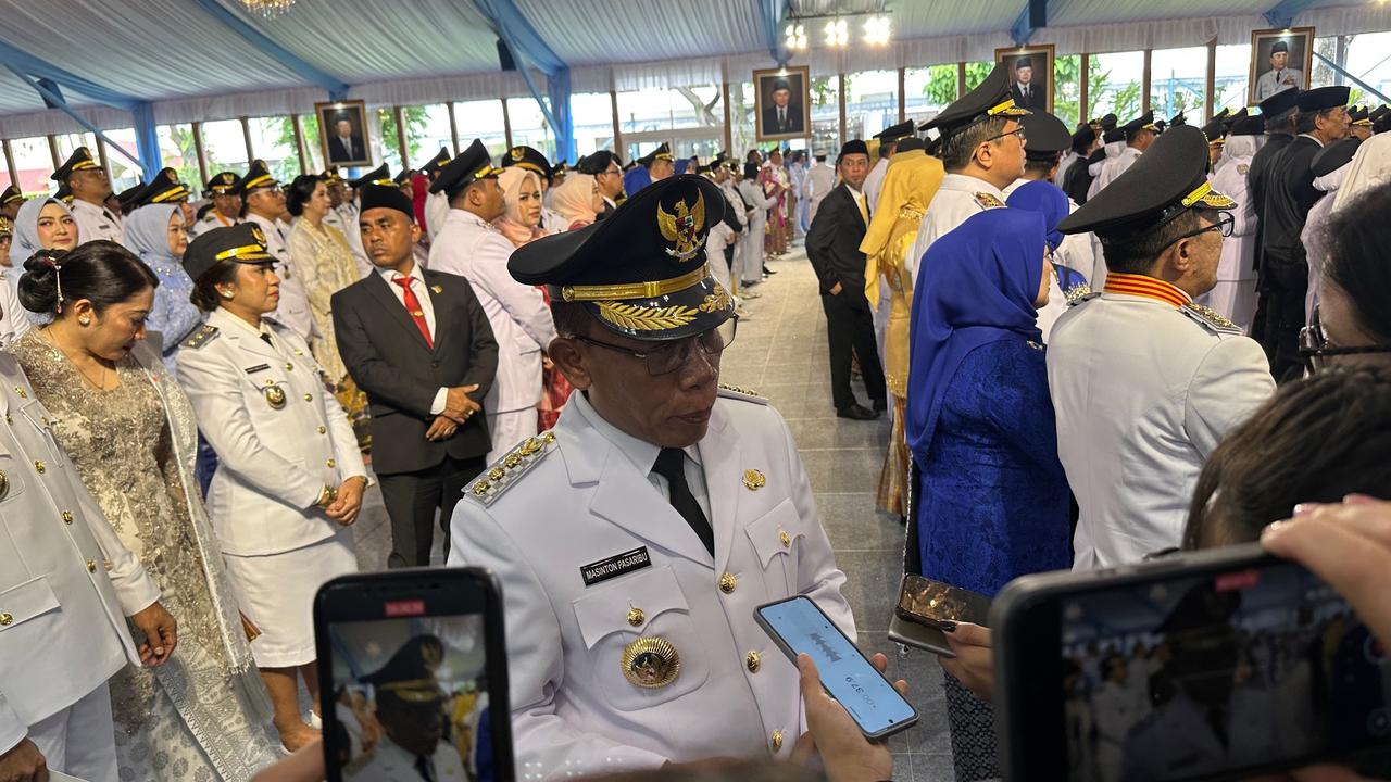 Bupati Tapanuli Tengah, Masinton Pasaribu (Liputan6.com/Nanda Perdana Putra)