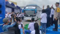 Ribuan Pemudik Ikuti Mudik Gratis 2025 ke 19 Kota Tujuan