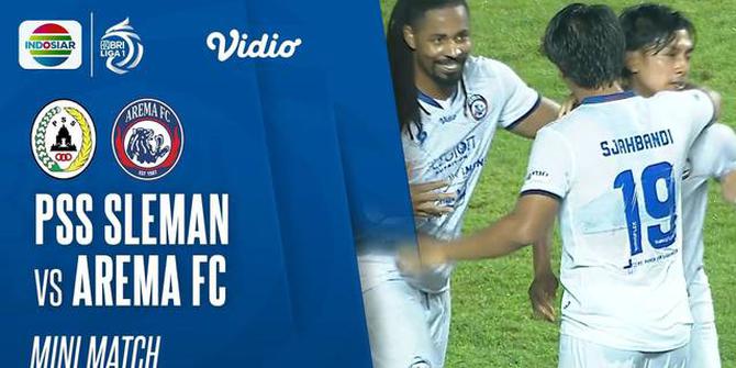 VIDEO: Momen Comeback PSS Sleman Saat Hadapi Arema FC di BRI Liga 1