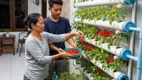 10 Trik Tanam Sayur di Pipa PVC Bekas agar Cepat Panen, Cocok untuk Urban Farming Modern