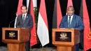 Setelah melaksanakan tête-à-tête selama kurang lebih 35 menit, Jokowi bersama dengan delegasi kemudian melakukan pertemuan bilateral dengan pemerintah Papua Nugini. (ANDREW KUTAN/AFP)
