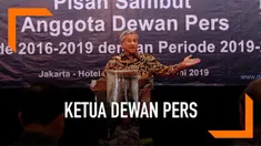 Mantan Mendikbud, Mohammad Nuh resmi menjadi Ketua Dewan Pers periode 2019-2022. Serah terima jabatan dari Yosep Adi Prasetyo kepada Muhammad Nuh dilakukan di Gedung Dewan Pers, Kebon Sirih, Jakarta Pusat pada Selasa, 21 Mei 2019.