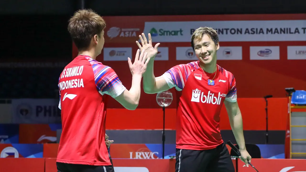 Kevin Sanjaya Sukamuljo / Marcus Fernaldi Gideon - Kejuaraan Bulu Tangkis Beregu Asia 2020