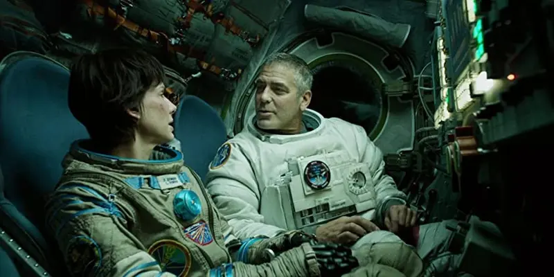 George Clooney dalam film Gravity