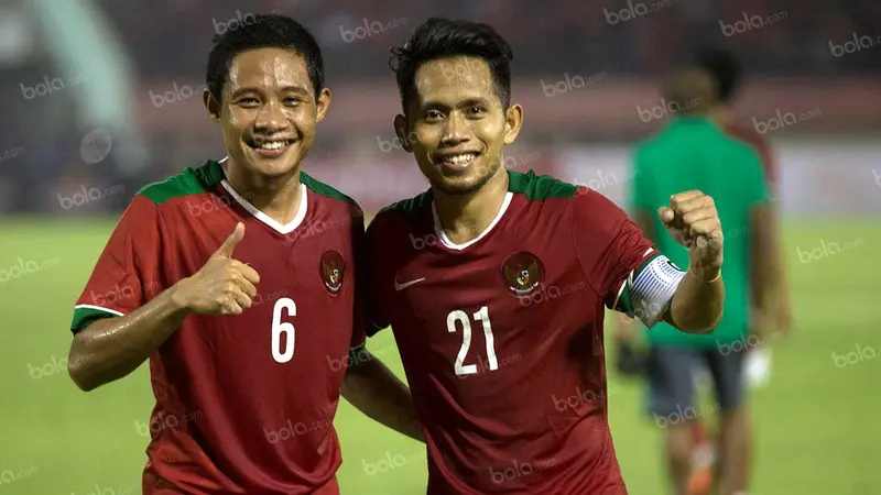 Andik Vermansah dan Evan Dimas