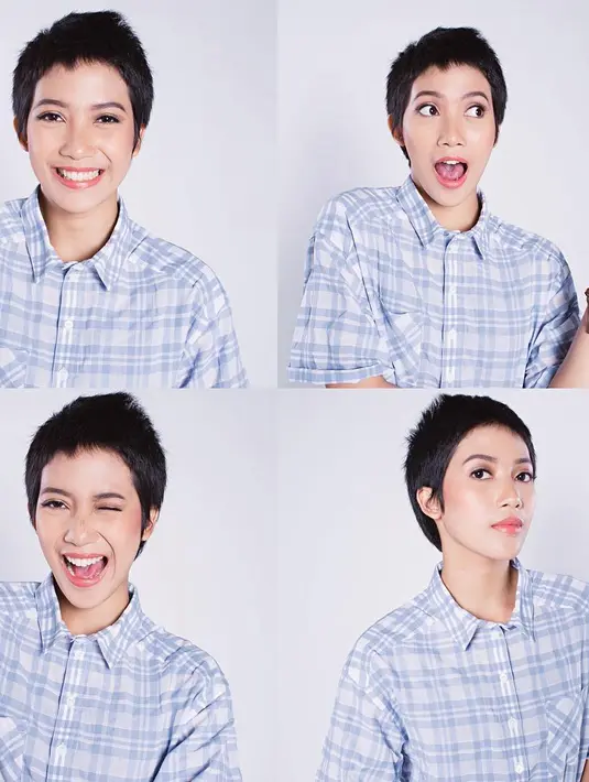 Bermodel apapun gaya rambutnya, penampilan Dhea tetap kece pastinya seperti yang ada di foto ini. Parasnya yang manis ini pasti menjadi daya pikat bagi para lelaki. (Instagram/dheaseto)