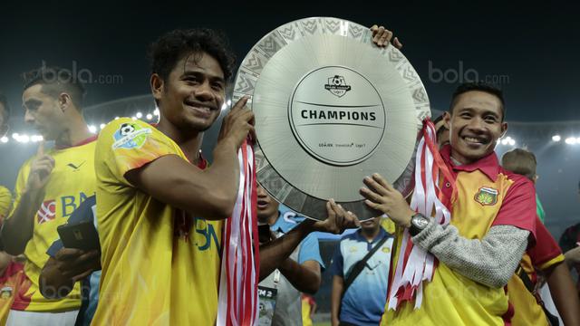 Ilham Udin Armaiyn dan Evan Dimas