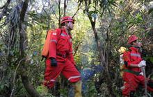 Tim SAR cari black box di semak-semak Gunung Salak