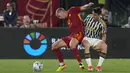 Duel AS Roma vs Juventus berakkhir tanpa pemenang dengan skor 1-1. (AP Photo/Andrew Medichini)