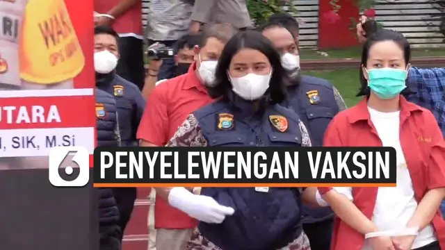 VIDEO: Polisi Membongkar Komplotan Penyelewengan Vaksin Covid-19