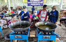 Fakta Unik: 150 Personel Dinsos Jatim Siapkan 4.500 Porsi Makanan Harian di Dapur Umum Al Khoziny